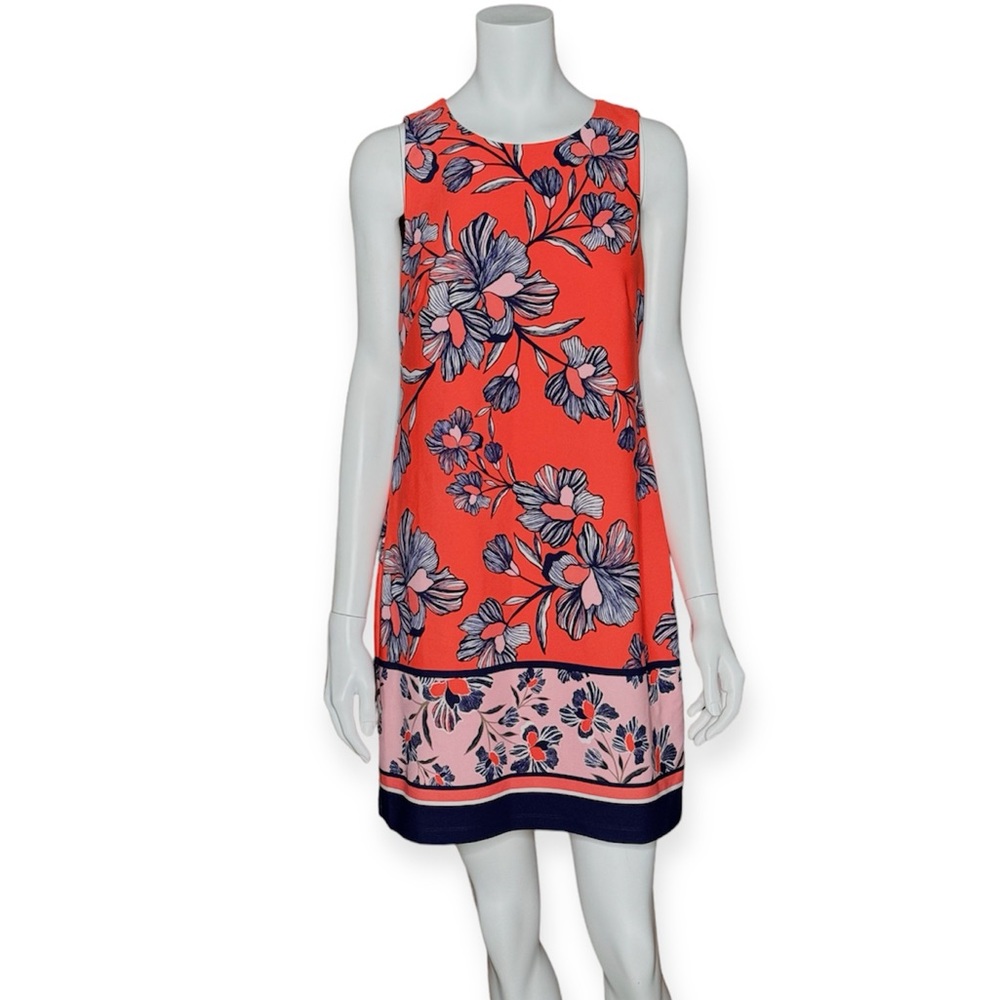 Vince Camuto Sleeveless Floral Shift Dress